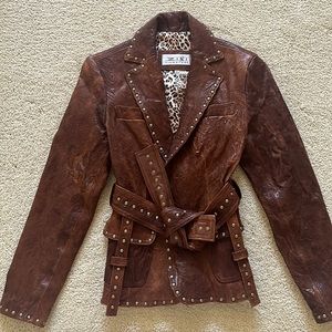 Beautiful leather jacket